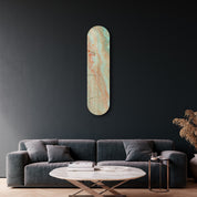 Verdigris 1 | Glass Wall Art
