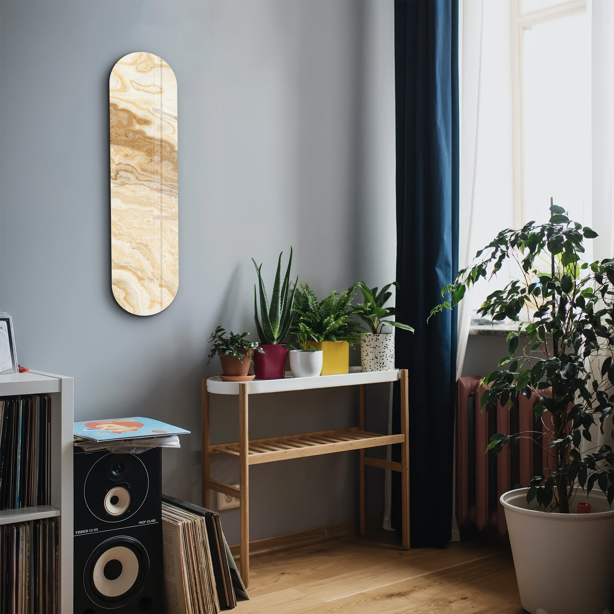 Ivory Onyx 2 | Glass Wall Art