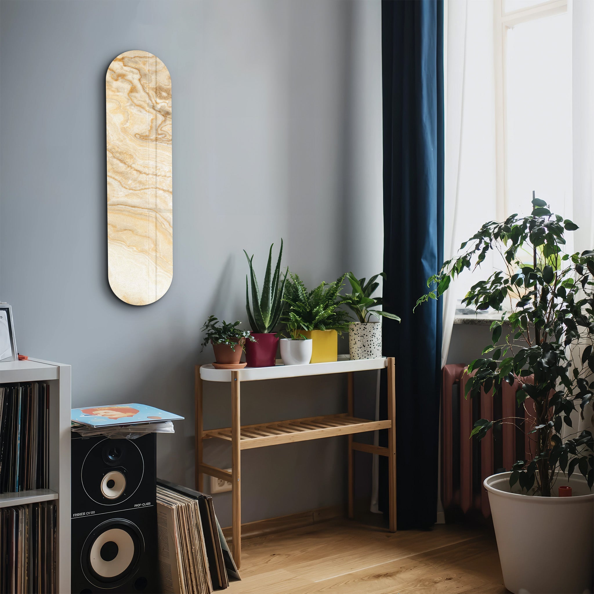 Ivory Onyx 4 | Glass Wall Art