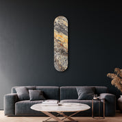 Ember Stone 1 | Glass Wall Art
