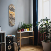 Ember Stone 1 | Glass Wall Art