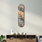 Ember Stone 1 | Glass Wall Art