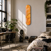 Amber Onyx 4 | Glass Wall Art
