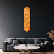 Amber Onyx 4 | Glass Wall Art