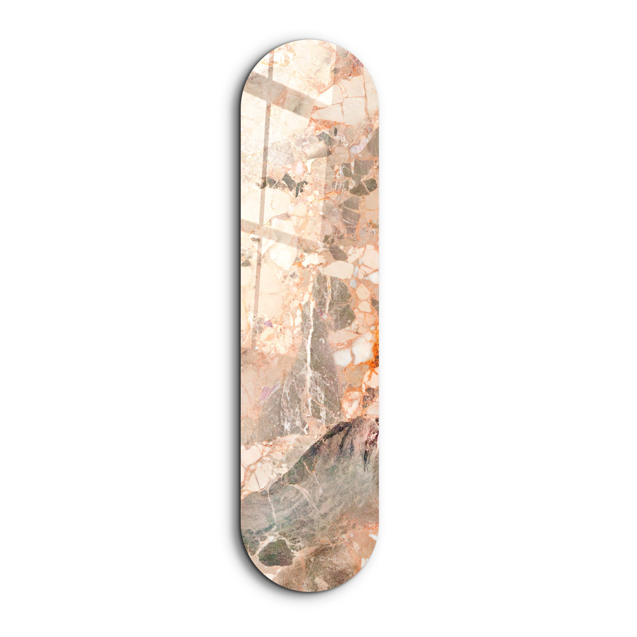Rose Terrazzo 1 | Glass Wall Art