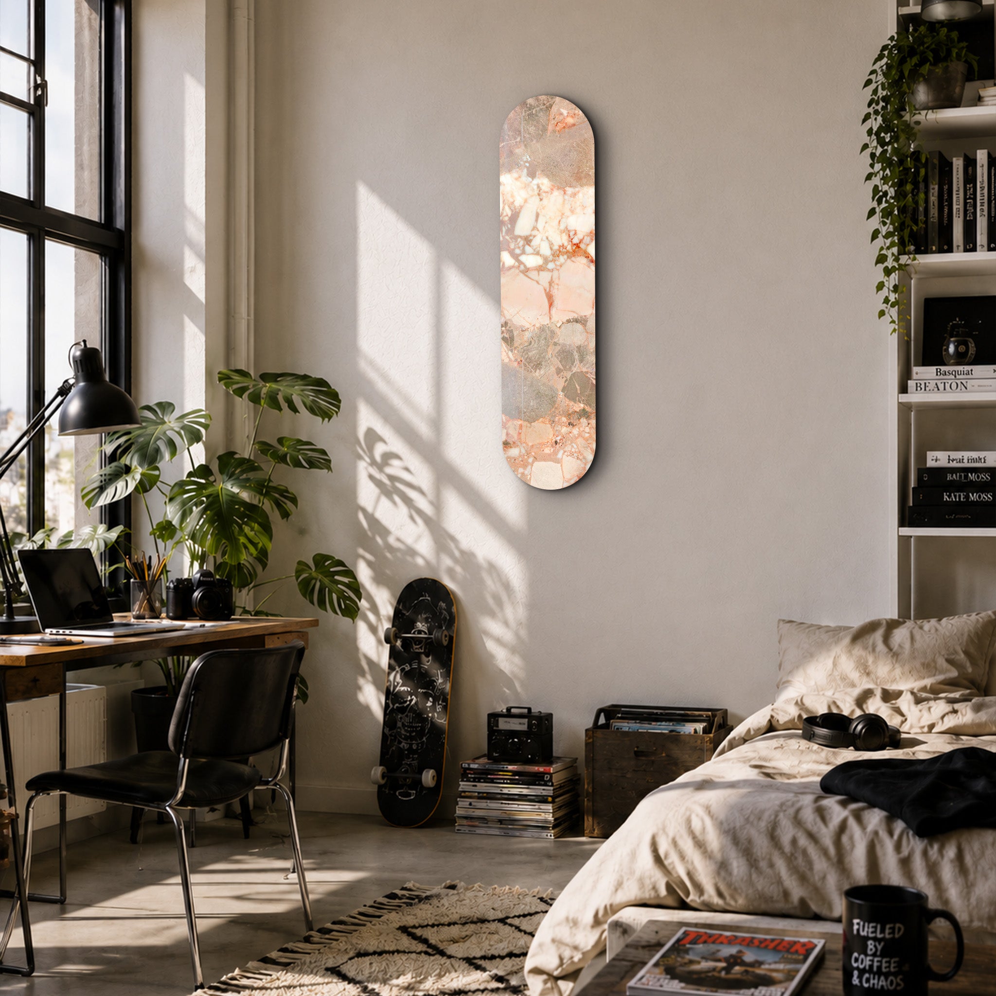 Rose Terrazzo 2 | Glass Wall Art