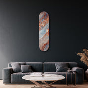 Azure Rust 1 | Glass Wall Art