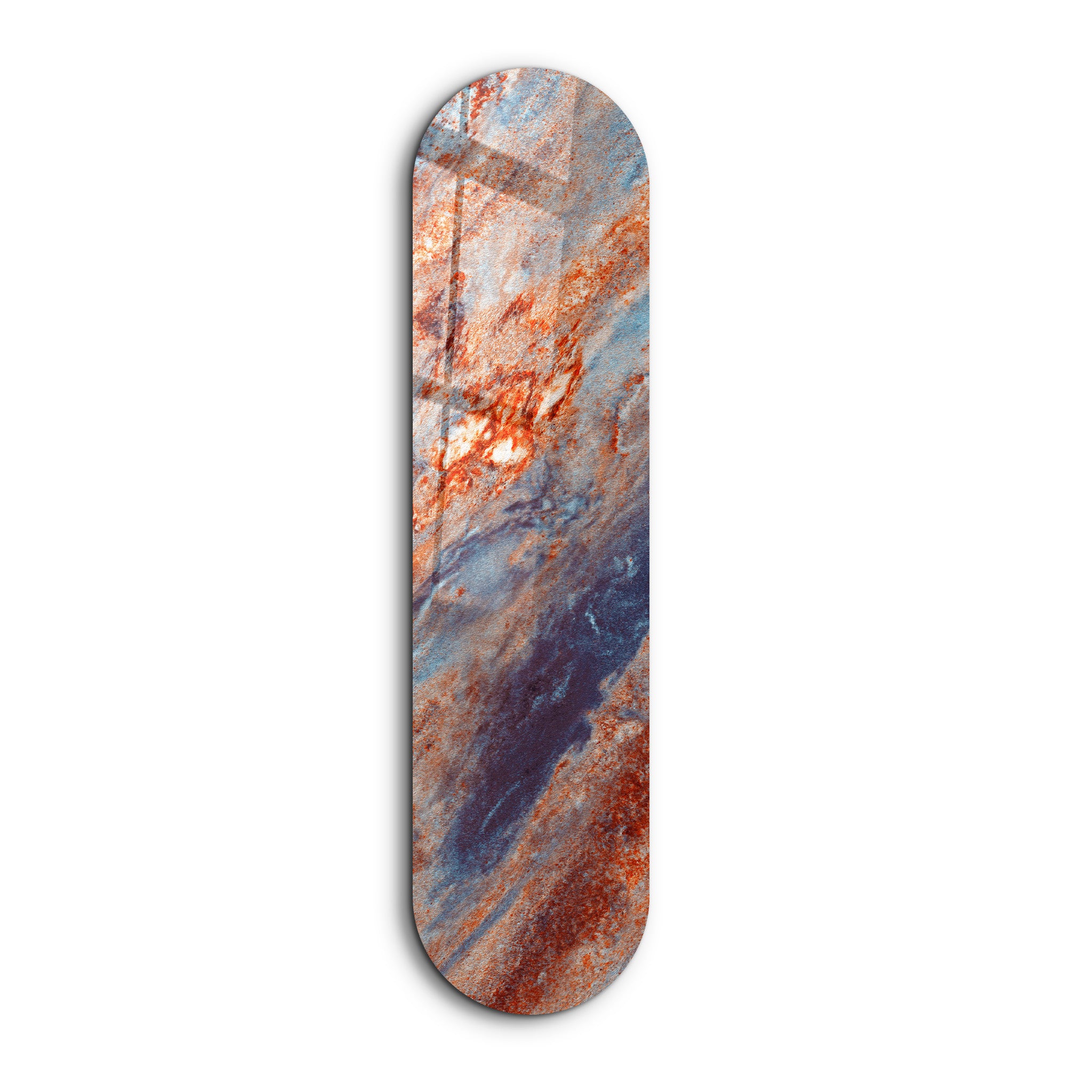 Azure Rust 2 | Glass Wall Art