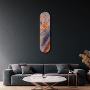 Azure Rust 2 | Glass Wall Art
