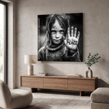 Voices of Peace Protest Portrait Collection | Glass Wall Art