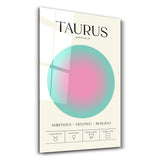 Taurus - Aura Collection | Zodiac Glass Wall Art