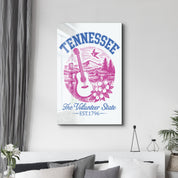 Tennessee - The Volunteer State | Glass Wall Art