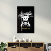 Life Looks Good x Sugar Teddy | Glass Wall Art