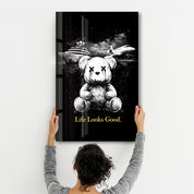 Life Looks Good x Sugar Teddy | Glass Wall Art