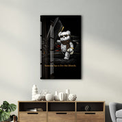 Someone has to live this lifestyle x Sugar Teddy | Glass Wall Art