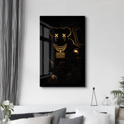 Drip x Sugar Teddy | Glass Wall Art