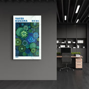 Yayoi Kusama – Emerald Infinity (1984) | Glass Wall Art