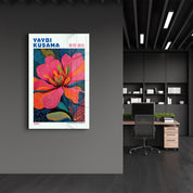 Yayoi Kusama – Electric Blossom (1984) | Glass Wall Art