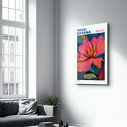 Yayoi Kusama – Electric Blossom (1984) | Glass Wall Art