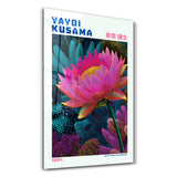 Yayoi Kusama – Velvet Lotus (1984) | Glass Wall Art
