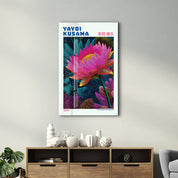 Yayoi Kusama – Velvet Lotus (1984) | Glass Wall Art