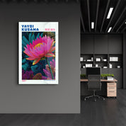 Yayoi Kusama – Velvet Lotus (1984) | Glass Wall Art