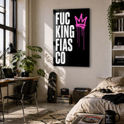 F***ing Fiasco | Glass Wall Art