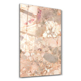 Blush Mosaic Marble | Glass Wall Art