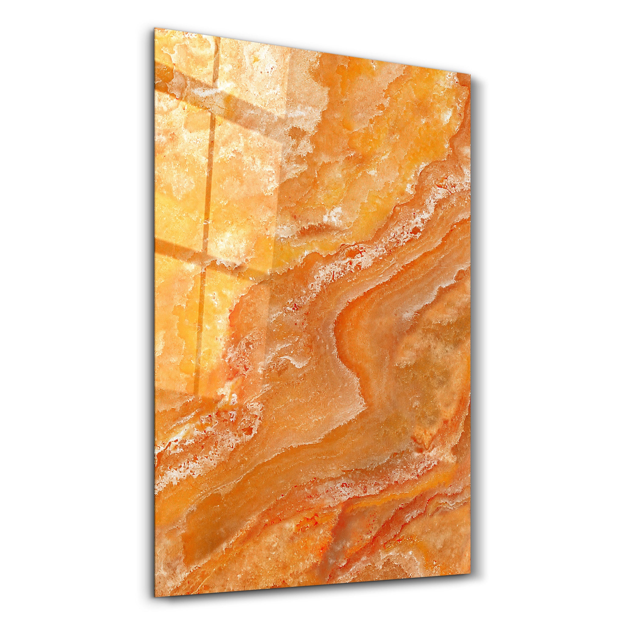 Sunset Onyx | Glass Wall Art