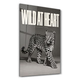 Wild at Heart | Glass Wall Art