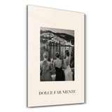 Dolce Far Niente | Glass Wall Art