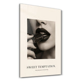 Sweet Temptation | Glass Wall Art