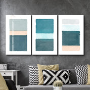 ・"Minimalist - Trio"・Glass Wall Art - ArtDesigna Glass Printing Wall Art