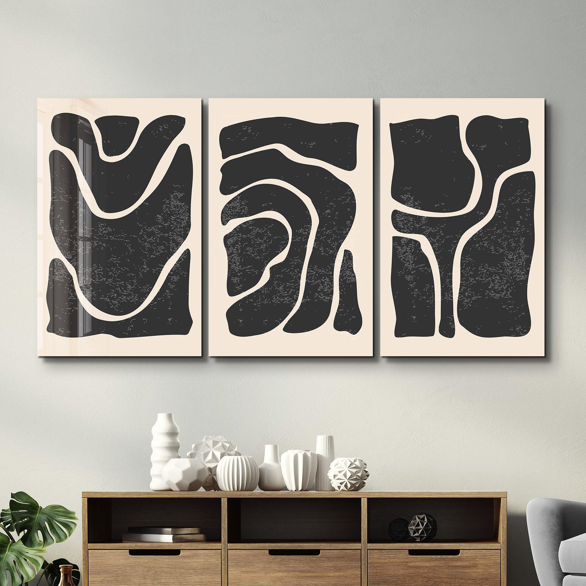 ・"From the Past - Trio"・Glass Wall Art - ArtDesigna Glass Printing Wall Art