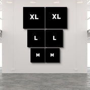 ・"Pixel World - Duo"・Glass Wall Art