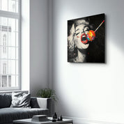 Lollypop - Hollywood Vibes | Glass Wall Art