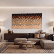 Italian Tiramisu | Wood Wall Sculpture