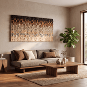 Italian Tiramisu | Wood Wall Sculpture