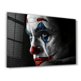 Joker Face | Glass Wall Art