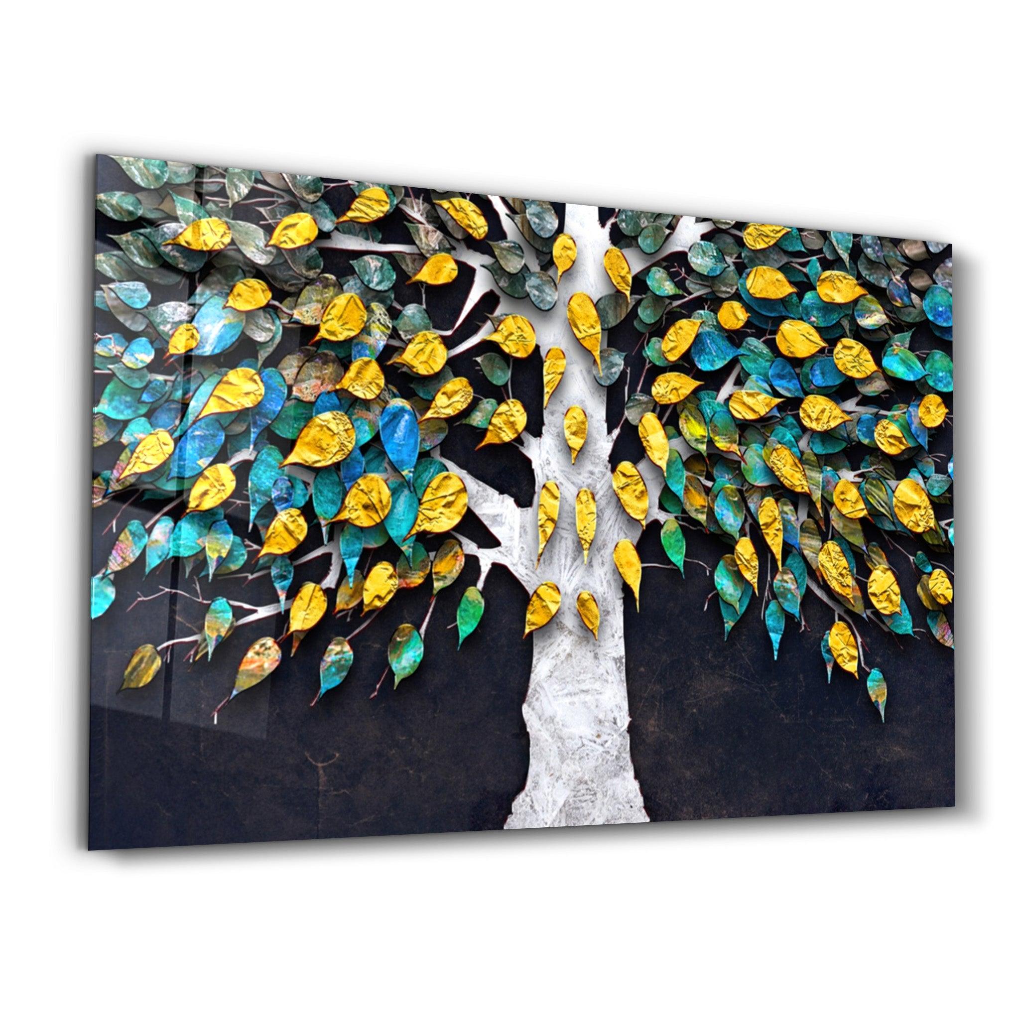 Autumn Winds | Glass Wall Art - Artdesigna