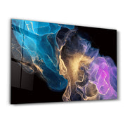 Nebula Dreams | Glass Wall Art - Artdesigna