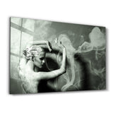 Dancing With Smoke | Glass Wall Art