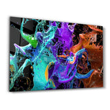 Dance Of Paints | Glass Wall Art