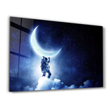 Atlas Is In Modern Time | Glass Wall Art