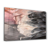 Dreamlike Flow Abstract | Glass Wall Art