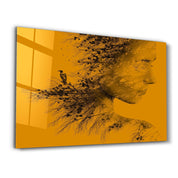 Root V1 | Glass Wall Art - Artdesigna