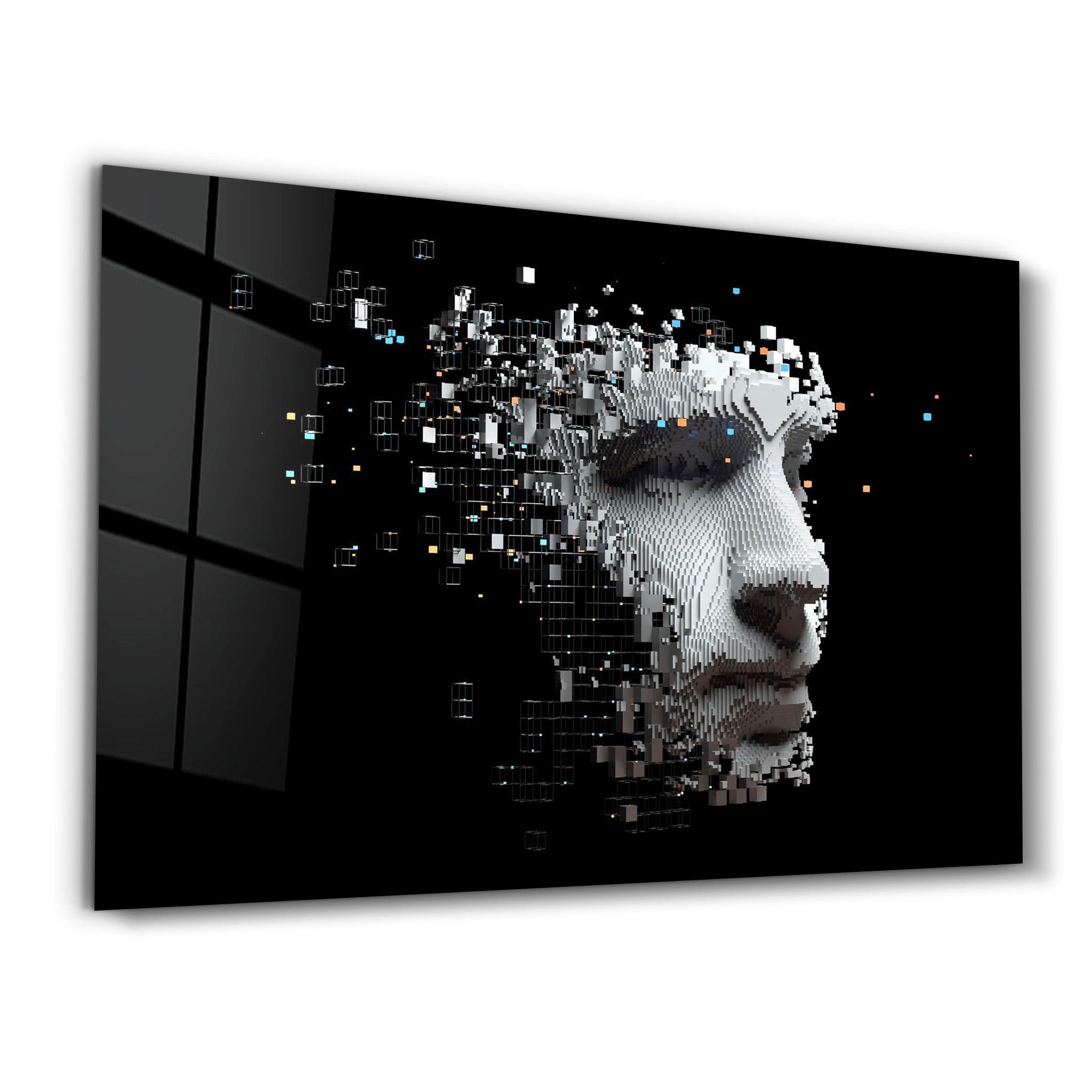 Metaverse Dangers | Glass Wall Art - Artdesigna