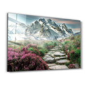 Pathway | Glass Wall Art - Artdesigna