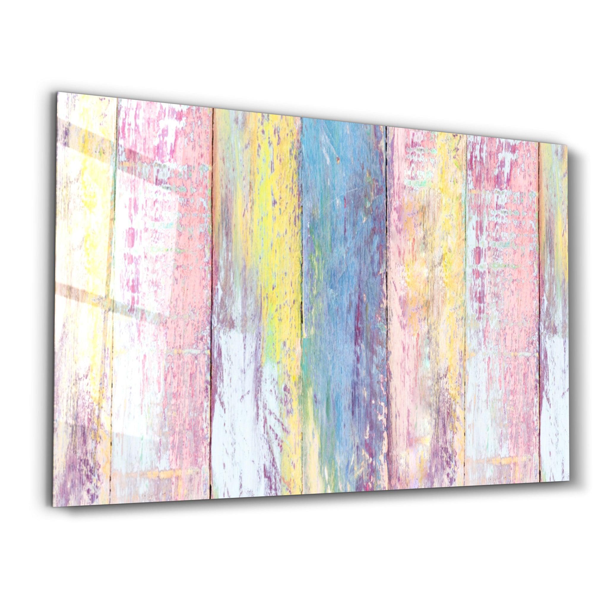 Painted Wood | Glass Wall Art - Artdesigna