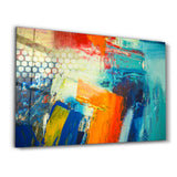 Honeycomb | Glass Wall Art